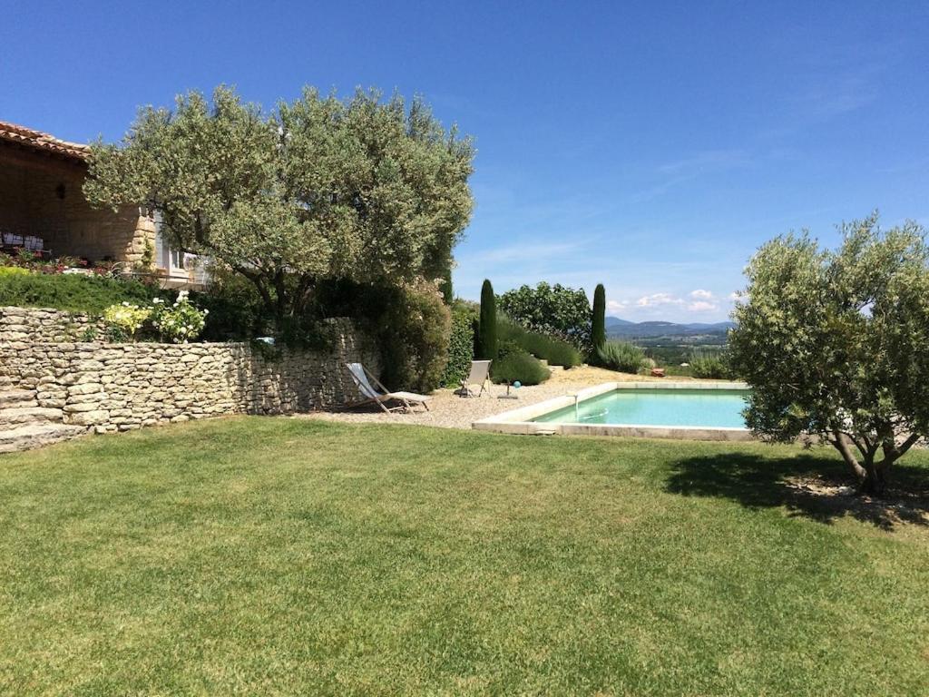 In Gordes, Facing The Entire Luberon Park A Beautiful 5 Bedrooms House Dış mekan fotoğraf