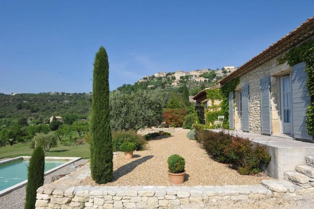 In Gordes, Facing The Entire Luberon Park A Beautiful 5 Bedrooms House Dış mekan fotoğraf