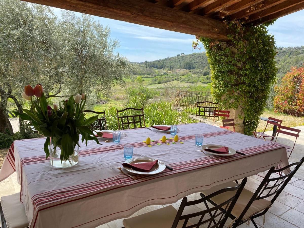 In Gordes, Facing The Entire Luberon Park A Beautiful 5 Bedrooms House Dış mekan fotoğraf
