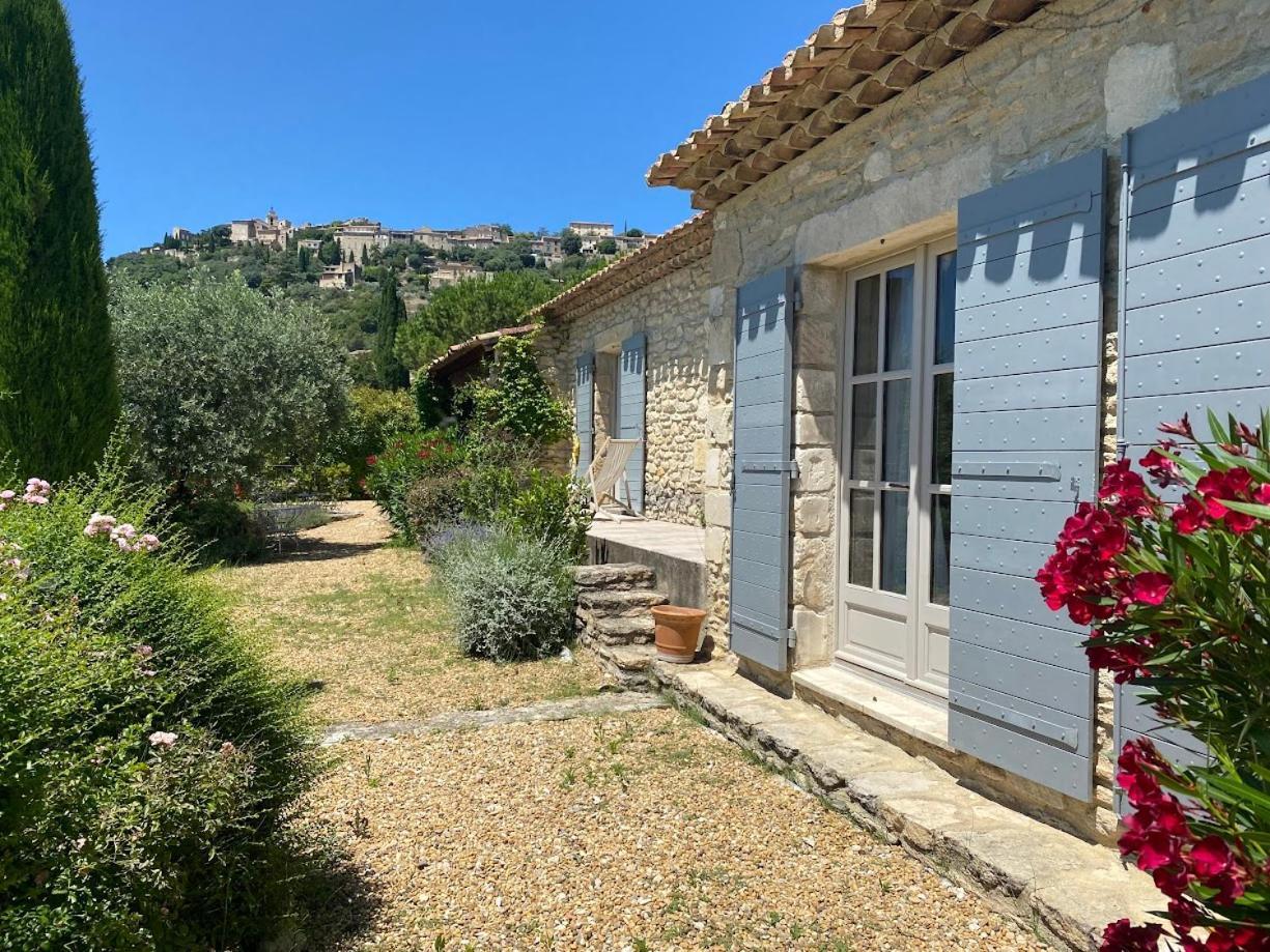 In Gordes, Facing The Entire Luberon Park A Beautiful 5 Bedrooms House Dış mekan fotoğraf