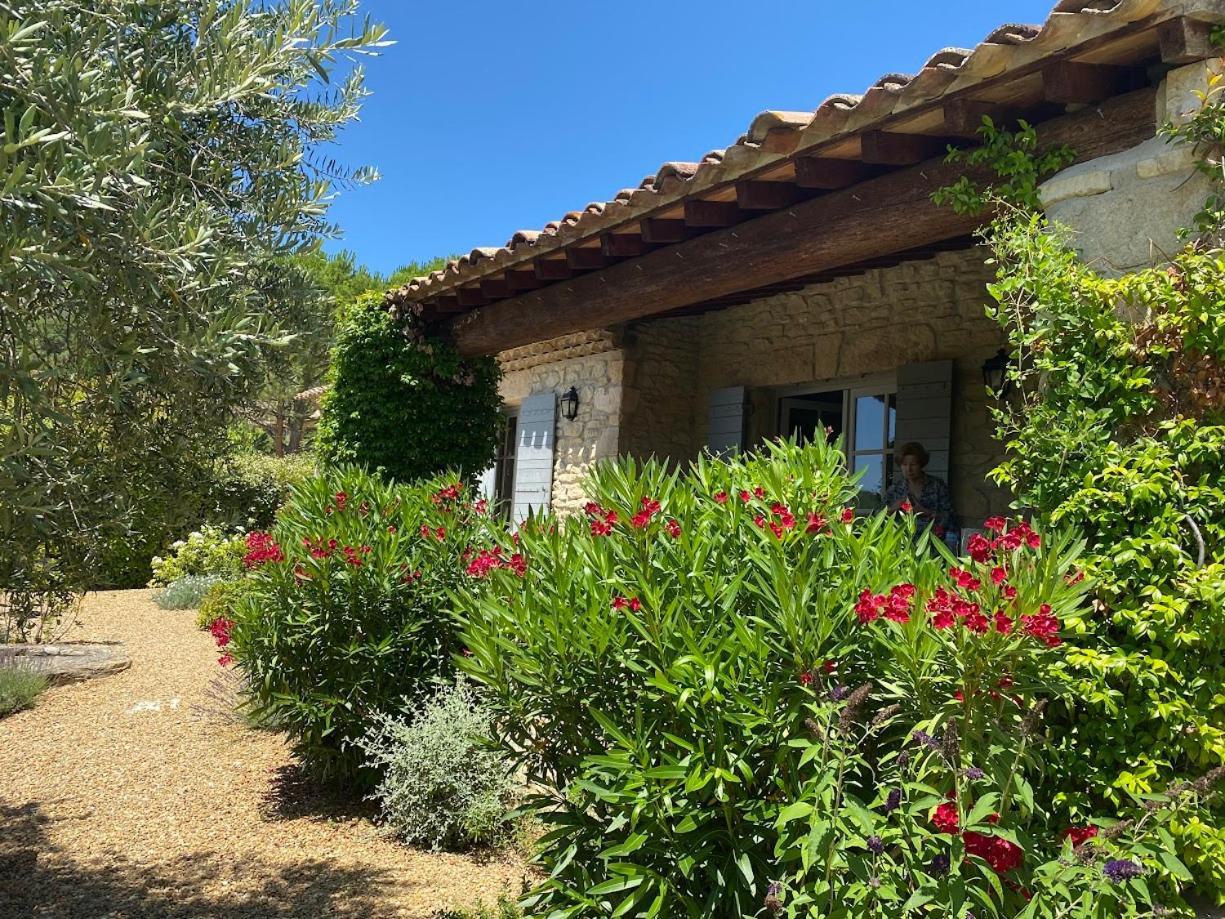 In Gordes, Facing The Entire Luberon Park A Beautiful 5 Bedrooms House Dış mekan fotoğraf