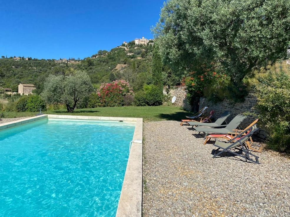 In Gordes, Facing The Entire Luberon Park A Beautiful 5 Bedrooms House Dış mekan fotoğraf