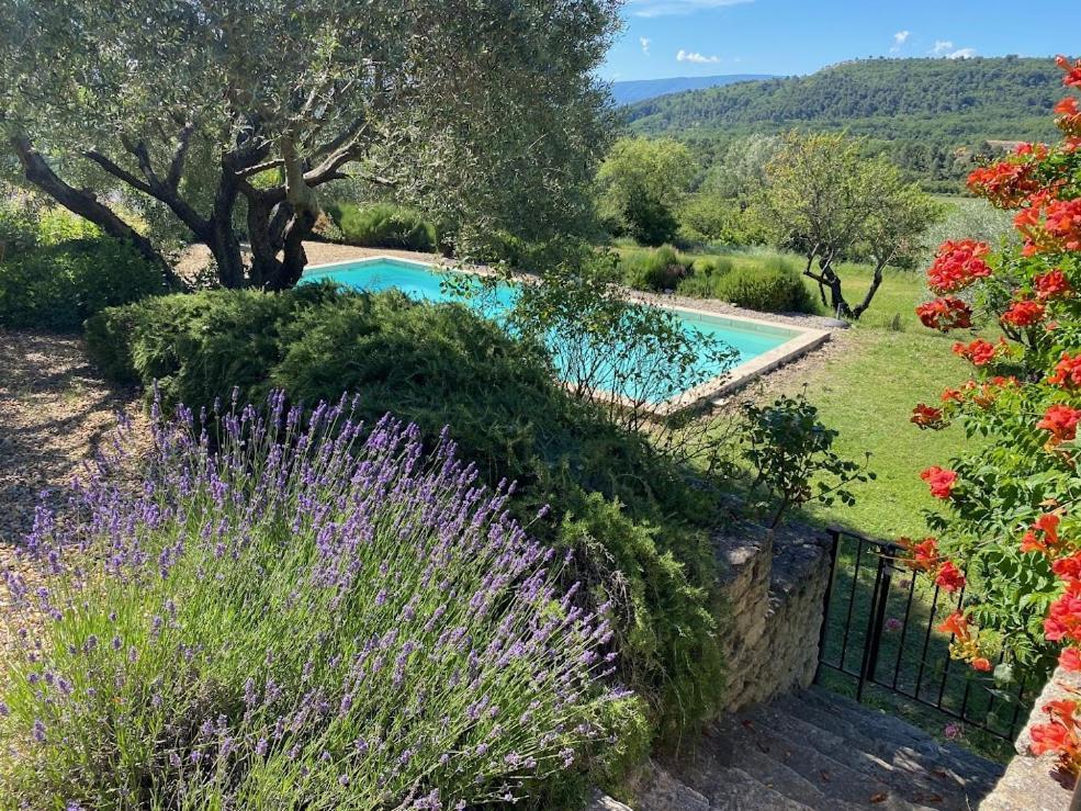 In Gordes, Facing The Entire Luberon Park A Beautiful 5 Bedrooms House Dış mekan fotoğraf